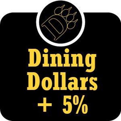 $50 - $100 ODU Dining Dollars Plus 5% Bonus
