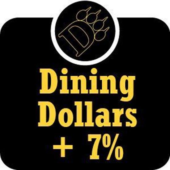Picture of $101 - $200 ODU Dining Dollars Plus 7% Bonus
